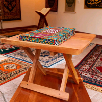 Meja Belajar Kayu Jati Super Meja Ngaji Meja Kayu Natural untuk Belajar dan Ngaji