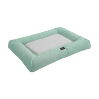 【寵愛物語】4D高涵氧超透氣寵物涼感睡墊 (2色 S/M/L) 涼感床墊 寵物睡窩 貓窩-S,湖水綠