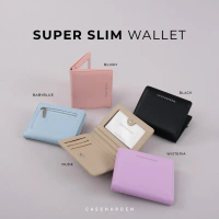 (ใช้โค้ด:15XTRAลด73.-)Caseharden Super Slim Wallet กระเป๋าสตางค์ใบสั้น [Slim] คําแนะนําการขายที่ร้อน