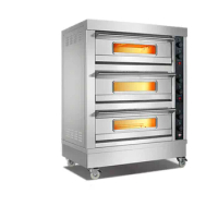Gas oven stainless steel bread convection ovens commercial kitchen gas convection oven bakery