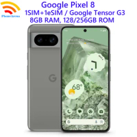 Google Pixel 8 Pixel8 5G 6.2" OLED 8GB RAM 128/256GB ROM NFC Google Tensor G3 Octa Core Unlocked Android Original Cell Phone