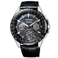【CITIZEN 星辰】Eco-Drive 宇宙航道衛星對時腕錶(CC9015-03E)