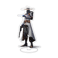 Móc Khoá, Mô Hình Standee Game Valorant Sage Killjoy Jett Sova Cypher Trang Trí Bàn Học