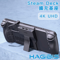 HAGiBiS海備思 Steam Deck擴充基座/4K UHD/100W快充/雙USB