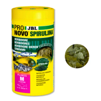 【JBL】新配方PRO螺旋藻薄片 飼料 1000ml 藻食/草食 20%螺旋藻/Spirulina營養薄片1L(適合各種水族魚類食用)