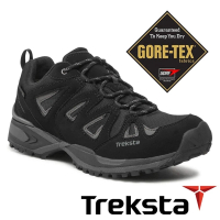 Treksta Nevado LACE 男GTX防水低筒健行鞋『黑灰』KR23DM(Gore-Tex 登山 健行 多功能鞋)