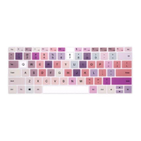 Flames and colorful Silicone Keyboard Cover Skin Protective Film For HUAWEI matebook X Pro13.9 inch MateBook 14 2019 version