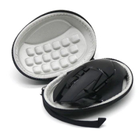 Dustproof Custom Portable EVA Hard Travel Carrying Case Bag for Logitech G502 Wirless Mouse Gamer