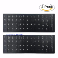 Waterproof Keyboard Stickers English Spanish Letter Alphabet Layout Sticker For HP Dell Asus Lenovo Dell Laptop Desktop Computer