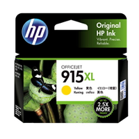 HP 黃色高容量原廠墨水匣 / 盒 3YM21AA 915XL