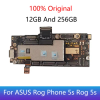 100% Original Unlocked Mobile Electronic Panel For ASUS ROG PHONE 5s Rog 5 Mainboard Motherboard Circuits With ROM