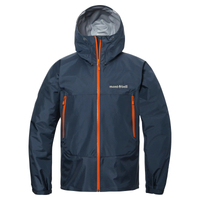 【【蘋果戶外】】mont-bell 1128729 NV 海軍藍 RAIN TREKKER 日本 男款 GTX 雨衣 防水外套 輕量防水外套 透氣 雨衣 登山外套 GORE-TEX