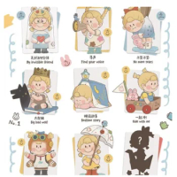 Whole Set Little Moods Series Lulupie Mystery Box Blind Box Lovely Lulupie Action Figure Doll Toys Cute Gift for Kids Girls