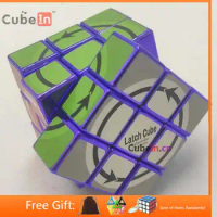 Katsuhiko Okamoto Latch Cube Metallized Puzzle Cube Educational Toy Gift Idea X'ams Birthday