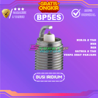 BUSI RACING SUPER IRIDIUM BP5ES NINJA 2tak , SATRIA 2tak , VESPA , NSR , RGR Asli Gas Kendaraan Loga