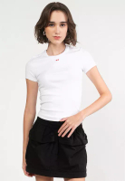 Diesel D 商標布章T恤