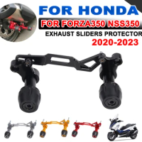 2023 For Honda Forza 350 Forza350 2020 2021 2022 Motorcycle Accessories Exhaust Muffler Falling Protector Sliders Crash Pad Part
