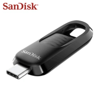 SanDisk Pen Drive CZ480 USB3.2 Gen2 Type-C Original Pendrive 64GB128GB 256GB Mini Stick High Speed Memory Disk for Phone Desktop