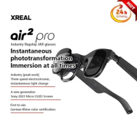 XREAL Air 2 Pro smart AR glasses SONY silicon-based OLED screen electrochromic adjustment 120Hz high brush