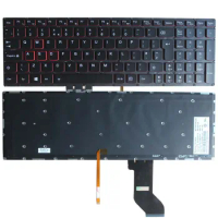 NEW for Lenovo IdeaPad Y700 Y700-15ISK Y700-17ISK Backlit laptop Keyboard UK Without frame