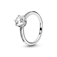 [CHÍNH HÃNG]Nhẫn Pandora Moments Bạc Vương Miện Đính Đá Lớn