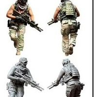 1/35 Scale Unpainted Assembly Resin Figure Kit 1 Figure
