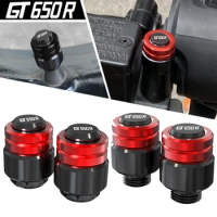 For HYOSUNG GT650R GT 650R 2005 2006 2007 2008-2015 Motorcycle Rearview Mirror Plug Hole Screw Cap &amp; Tire Valve Stem Caps Covers