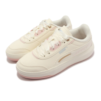 Puma 休閒鞋 Tori Pixie 女鞋 奶油黃 粉 微增高 厚底 皮革 基本款 小白鞋 38761103