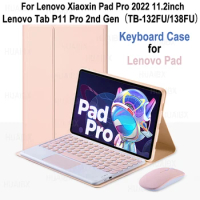 Keyboard Case for Lenovo Xiaoxin Pad Pro 2022 11.2 Inch, Detachable Keyboard Cover for Lenovo Tab P11 Pro 2nd Gen TB-132FU/138FU