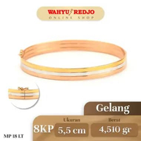 Gelang Emas Kadar 8KP Wahyu Redjo GL-8KP-29750419-PMR