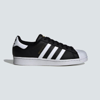 ADIDAS ORIGINALS SUPERSTAR三葉草 男女休閒鞋-黑白-ID4636