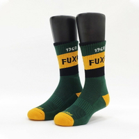 FOOTER 放克人生運動氣墊襪   除臭襪 運動襪 襪子 中筒襪(男-ZH168)