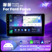 Android Car Radio for Ford Focus Mondeo S-max C MAX Kuga Galaxy Fiesta Transit Fusion Carplay Autoradio Multimedia Video Player