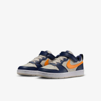 【NIKE 耐吉】運動鞋 休閒鞋 中大童 男鞋 女鞋 COURT BOROUGH LOW RECRAFT PS 經典 皮革 卡其色(DV5457126)