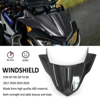 NEW Motorcycle Accessories Windshield Windscreen Airflow Wind Deflectors FOR YAMAHA MT-09 MT09 SP FZ-09 FZ09 2017 2018 2019 2020