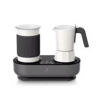 Youpin 7 Fancy Coffee Machine Home Capsule Mini Milk Foam All-in-One Italian Moka Pot Mijia Seven Me Coffee Maker