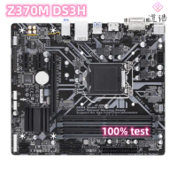 For Gigabyte Z370M DS3H Motherboard 64GB LGA 1151 DDR4 Micro ATX Z370 Mainboard 100% Tested Fully Work