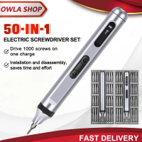Stock Available 50-in-1 Precision Screwdriver Set Cordless Electric Screwdriver Repair Tools Set Scr
