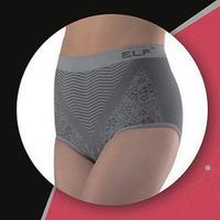 女性竹炭+銀纖維機能美型平口內褲-三合豐