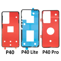 10Pcs Waterproof Back Battery Glass Cover Sticker For Huawei Honor 9 10 8X 9X 20 20i Nova 3 4 6 P30 P40 Pro P10 P20 Lite Parts