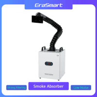 EraSmart Large size DTF Printer Smoke Absorber Filter Fume Extractor Air Purifier For Oven Powder Shaker Machine
