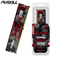 PUSKILL Memoria Ram DDR4 8GB 4GB 16GB 2400mhz 2133 2666mhz UDIMM PC High Performance Desktop Memory