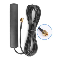 Car DAB SMA 3G Digital Active Antenna for Radio TV Receiver Box Auto cat Radio Aerial 1.5m Antenna Cable strong stable signal