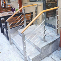 工廠現貨 扶手 樓梯扶手 欄杆 304不銹鋼扶手護欄 家用門口庭院老人下樓樓梯扶手 陽臺兒童護欄特惠/開立發票 售後保障 全館八折 h221