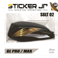 Striping GL PRO/MAX Transparan sticker GL02