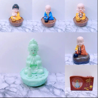 Super Sale! Pajangan Patung Radio Tape Music Sembayang Meditasi Budha Baru