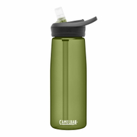 【【蘋果戶外】】Camelbak《送咬嘴蓋》750ml eddy+多水吸管水瓶 RENEW 橄欖綠 登山水壺單車水壺吸管水壺