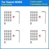 17Pcs Bottom Battery Cover Screws for Xiaomi M365 Electric Scooter Screw Stainless Steel Metal Installation Wrench Repair Parts