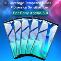 Imak For Sony Xperia 5 II Full Screen Coverage Tempered Glass Screen Protector Full Cover Protective Film