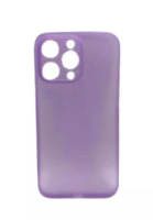 Blackbox Semi Transparent Phone Case Phone Casing Phone Cover iPhone 12 Pro Max Purple (A12)